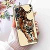 For Motorola Moto G06 4G 6.88" Case Silicone TPU Black Cover For Moto G06 G06 XT2535-1 XT2535-2 Cartoon Dragon Sunset Bumper