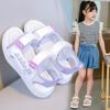 Summer Open Toe Soft Sole Girls Sports Princess Sandals Casual Student Kids Beach Shoes