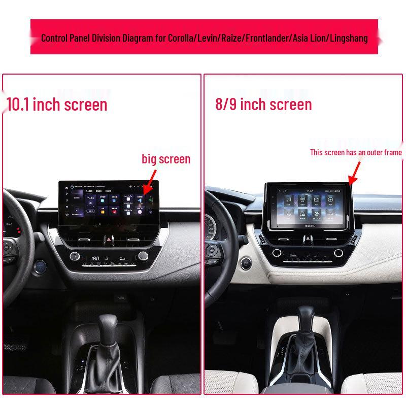 Car Phone Holder Screen Mount for 2022-2024 Toyota Frontlander/Raize