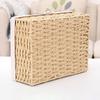 Woven Storage Baskets Organizers Picnic Breakfast Basket Laundry Box Sundries Storage Basket Desktop Cosmetics Snack Storage Box