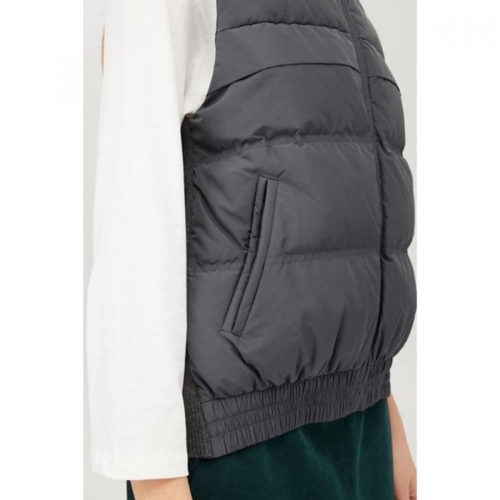 Benetton Jacquard Knit Duck Down Vest Bapde3561