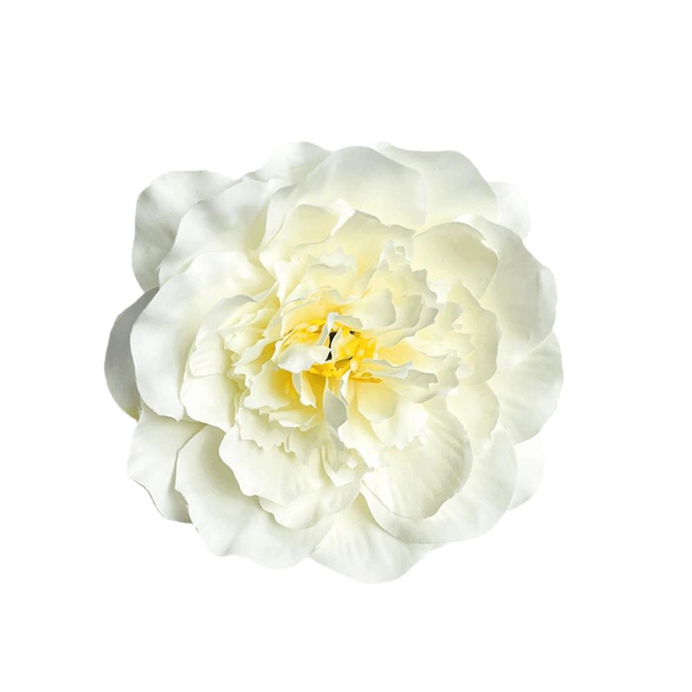 Artificial Flower Hair Clips 9cm Hair Accessories Korean Peony Flower Heads  Party Supplies