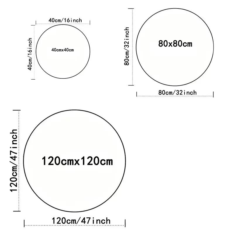 Model Sports Soccer Football Basketball Floor Mat Home Non-slip Round Rugs Bedroom Carpet Machine Washable Boy’s Perfect Gift