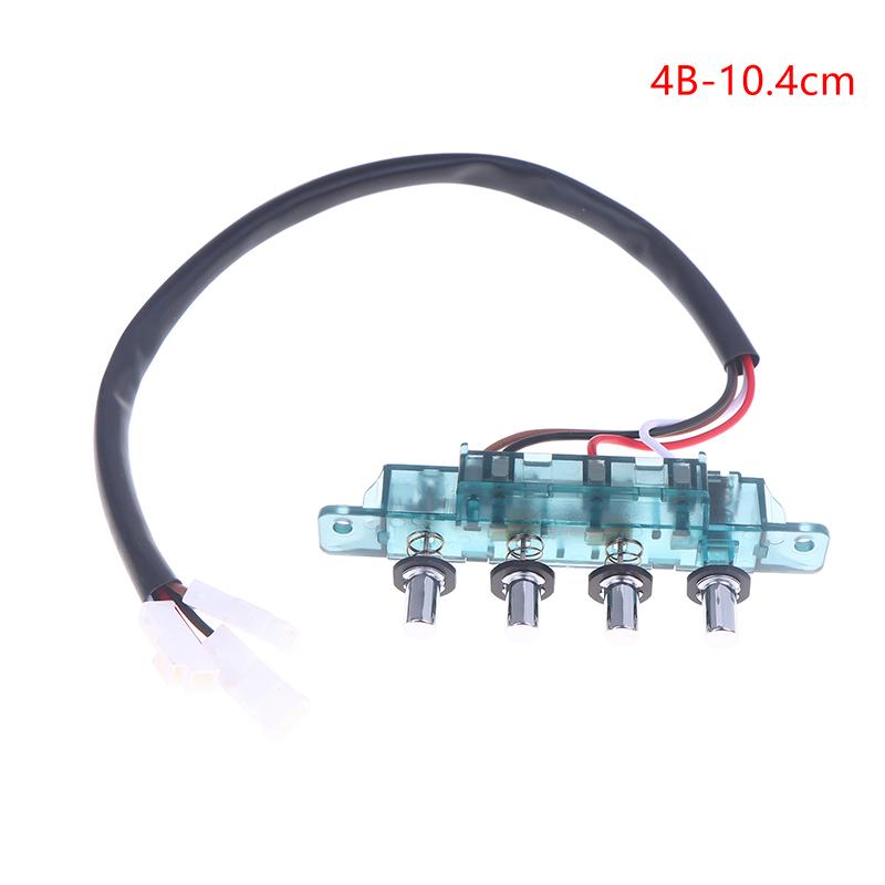 

4/5 Range Hood Push Button Kitchen Hood Switch Replace Control Board Universal Pp Range Hood Pushbutton Switch Board 4-digit button