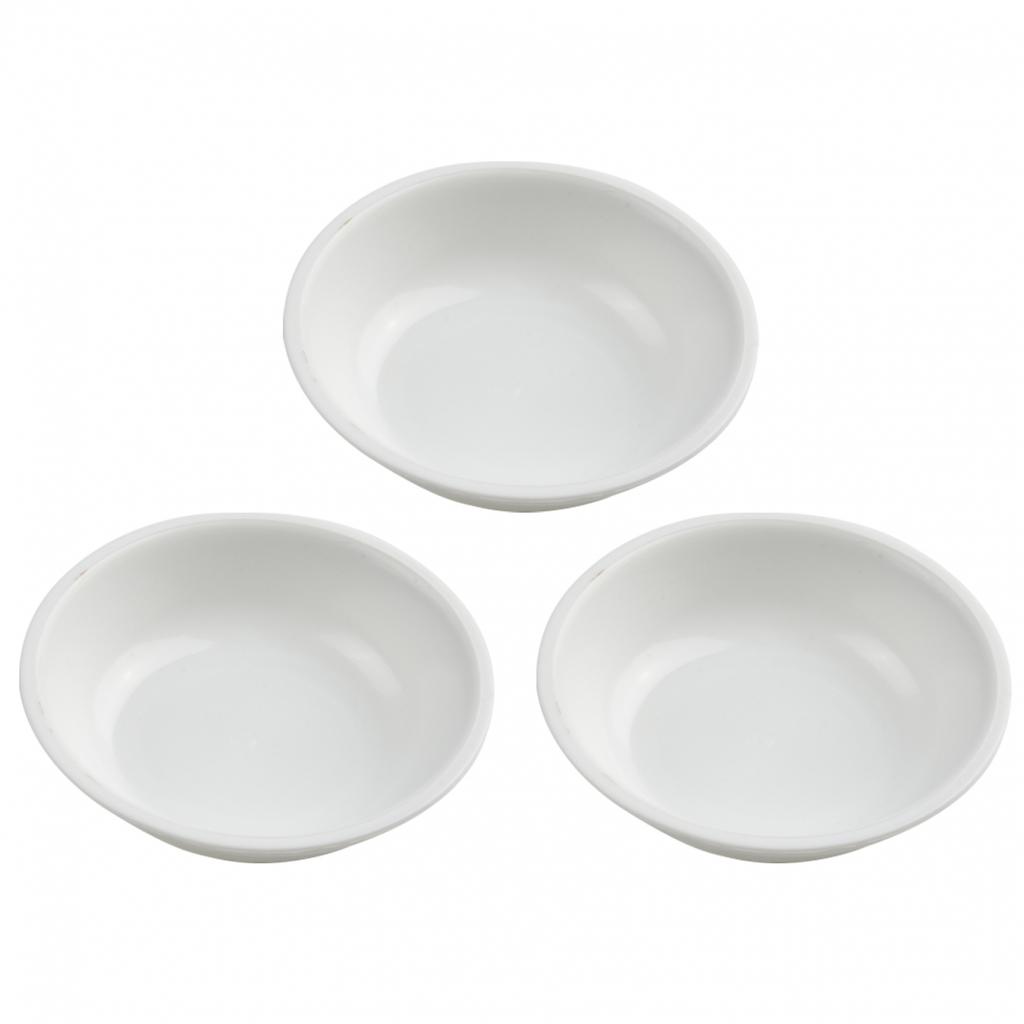 Sojasaucen-Ound-Schale Malpalette Gewürzschale