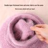Women's Double-Layer Warm Rabbit Hair Knit Hat with Ear Protection - Japanese Style for Autumn & Winter
