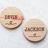 Personalized Decision Flip Coin Decision Making Coins Couples Flip Coin Father's Day Christmas Baby Shower Newborn Keepsake Gift