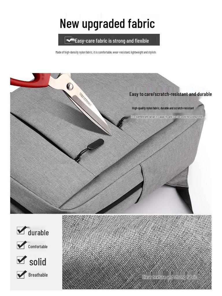 Men's Large Capacity Business Laptop Backpack for Travel and School