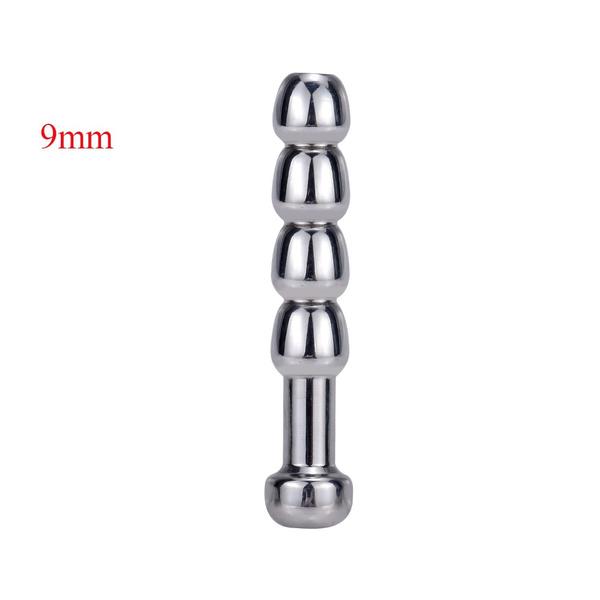 Men Adult Sex Shop SM Male Penis Plug Urethra Catheter Metal Urethral Stretcher Urethral Sound Dilator Surgical Stainless Steel Penis Plug