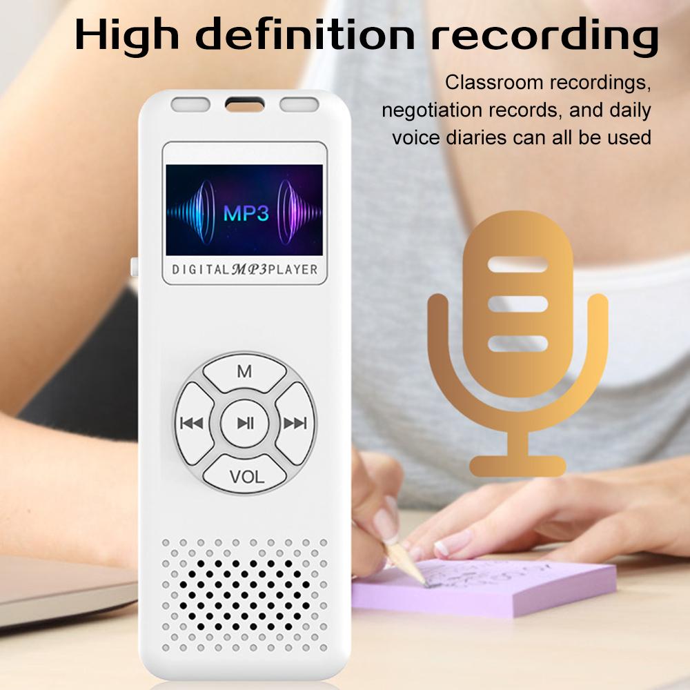 Mini Digital Audio/Sound/Voice Recorder Convenient MP3 Player Digital Voice Recorder FM Mini Radio HiFi Sound Quality