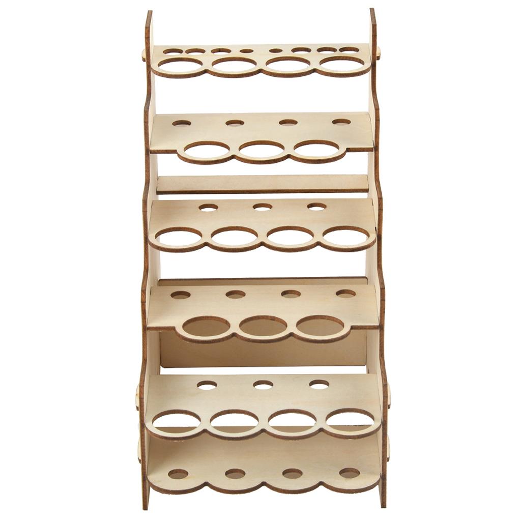 

Model Paint Storage Organizer Convenient Simple Multi-layer Tabletop DIY Pigment Holder Holding Shelves for Storing Organization