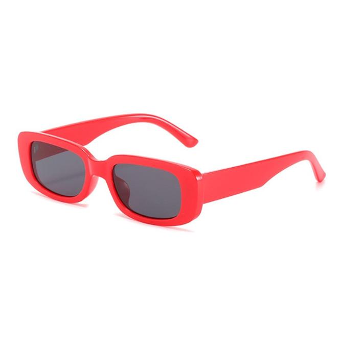 Rectangle Sunglasses for Women Men Trendy Y2k Retro 90s Sun Glasses UV400 Protection Cool Square Frame Sun Shades