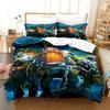 3d Anime Game Deep Rock Galactic Bedding Set Printed Bed Set With Pillowcase Bed Duvet Cover Single Double Queen Super King Size