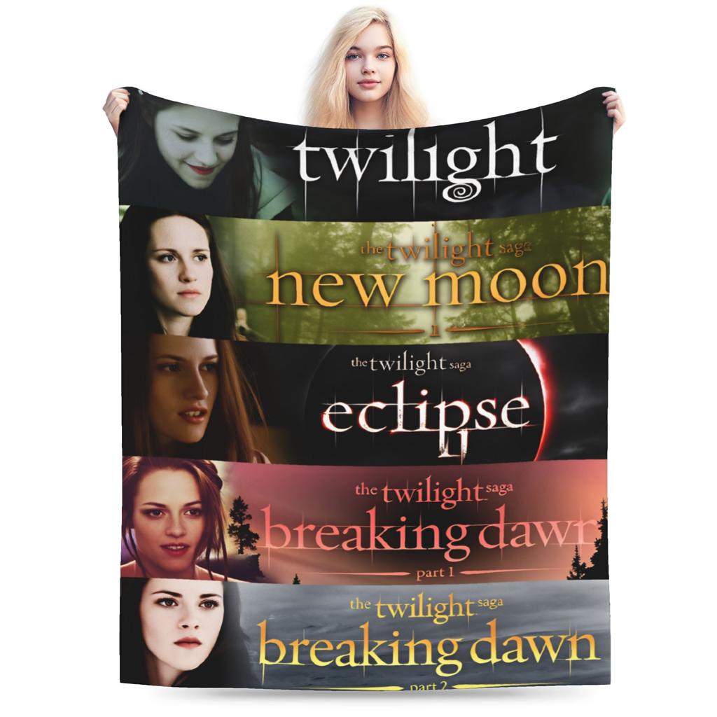 Decor Edward Plush Blanket Boy Girl The Twilight Saga Flannel Throw Blanket For Couch Bed Warm Design Quality Bedspread Gift