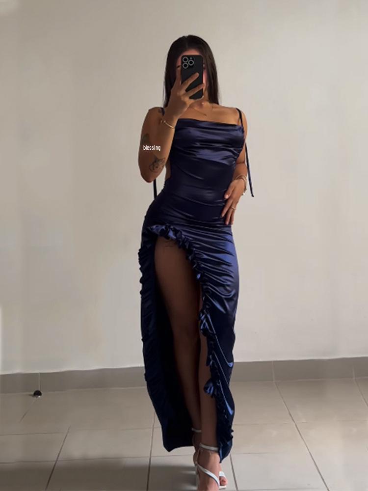 2024 Trendy Y2K Backless Summer Sling Dress