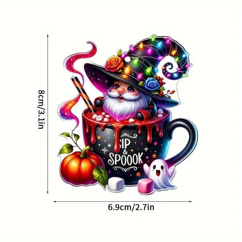 New Halloween Skull Candy Car Interior Pendant Fitted with Pendant Key Accessory Car Pendant