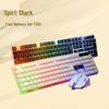 Spot Quick-Ship Wired USB Gaming Mouse & Mechanical-Feel Keyboard Set - Optical Mouse for Internet Cafe & PC Peripherals.