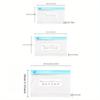 45PCS Storage Bag Zipper Fresh-keeping Bag Food Sorting Storage Bag Fresh-keeping Sealed Bag Suitable for Fruits, Grains, Vegetables and Meat