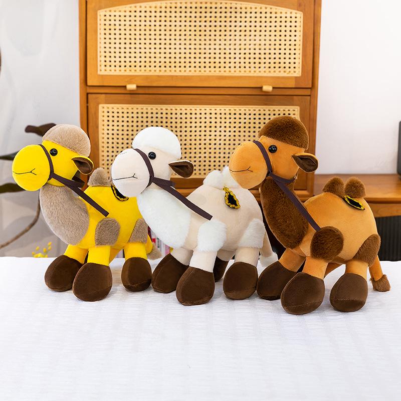 Creative Two-Humped Camel Plush Toy: Dunhuang Travel Souvenir