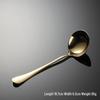 Qianxing Stainless Steel Gold Large Soup Spoon (5-Piece Set)