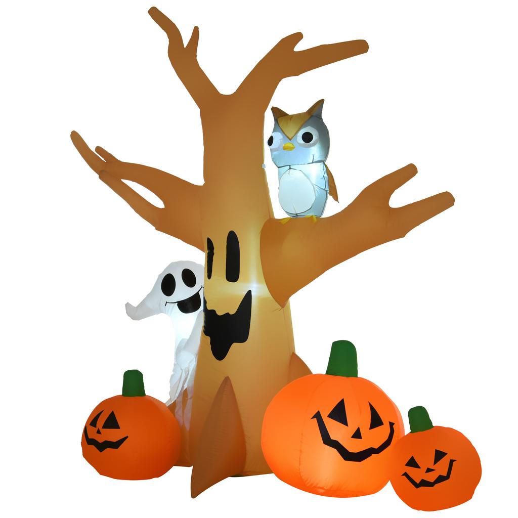 Halloween Inflatable Spooky Ghost Air Figure Light-up Decoration 120/240 Cm (Inflatable Spooky Tree)