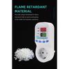 1pc 16A Metering Socket 220V Dual Digital Display Overvoltage/undervoltage Protector For Household Appliances