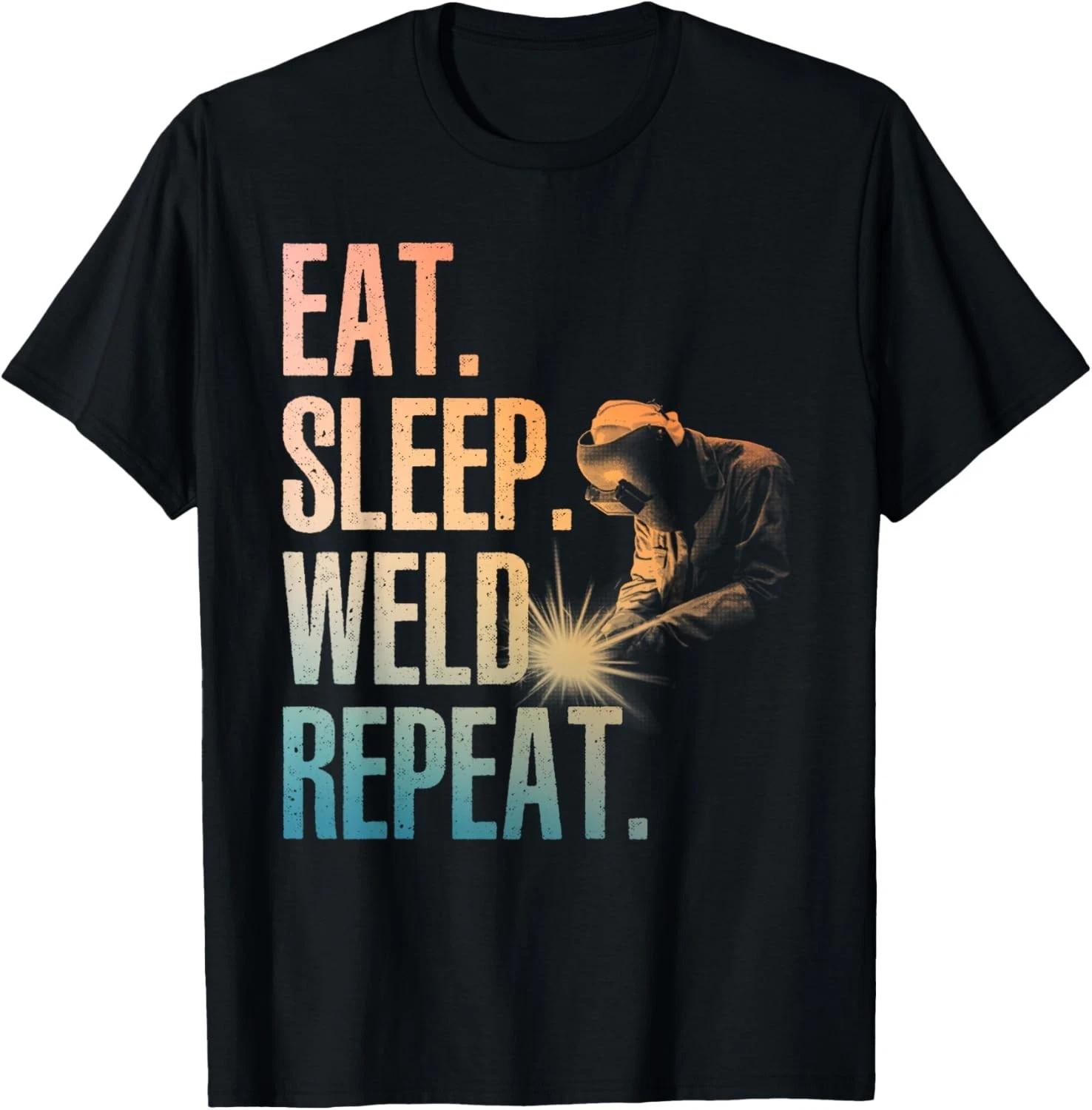 

Best Welding Art For Men Women MIG_TIG Welding Metal Welder Gift Unisex T-Shirt S