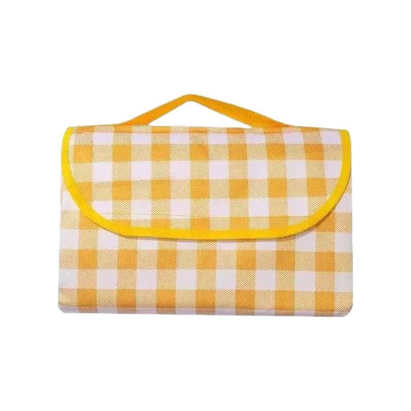 Waterproof Outdoor Picnic Mat: Thickened, Portable, Moisture-Proof Canvas for Camping, Beach, or Lawn Use
