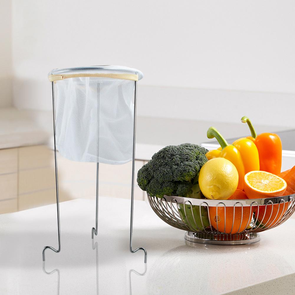 Household Jelly Strainer Stand Reusable Jam Strainer Sieve Stand Kit Versatile Metal for Jellies Conserves Fruit Soups