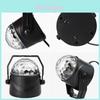 Stage Magic Ball Color Light Auto-rotation With 3 Colors And Remote Control