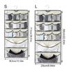 Closet Hanging Organizer for Bra Underwear Underpants Socks Hanging Bra Organizer Wardrobe Hanging Storage Bag