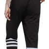 adidas Neo Unifarbene Sport-Freizeithose Herren Hosen Schwarz GR6924