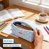 Style Puppy Dot Pencil Case With Large Capacity For Students And Office Use