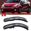2x LED Side Mirror Repeater Indicator Light Turn Signal Fits KIA Rio 87614-1W000