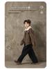 Kids' Fur Collar Leather Jacket with Fleece Lining - Thick Lapel Motorcycle Style for Boys, Winter Fashion.
