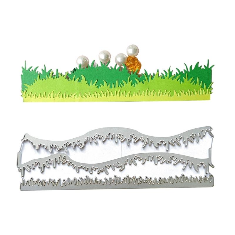 Metalen Snijmallen Gras Frame Scrapbooking Decor Embossing Papieren Kaarten Sjabloon