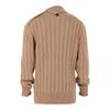 Salvatore Ferragamo Gancini Turtleneck Sweater Brown