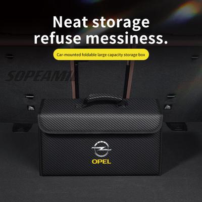 For OPCline ASTRA CORSA INSIGNIA MOKKA VECTRA ZAFIRA GTC Tigra Car Trunk Organizer Box Tailbox Stowing Tidying Storage Bag
