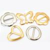 Practical Multiple Type Veil Weights DIY Components Western Simple Elegant Style Metal Belt Buckle for Adult Unisex