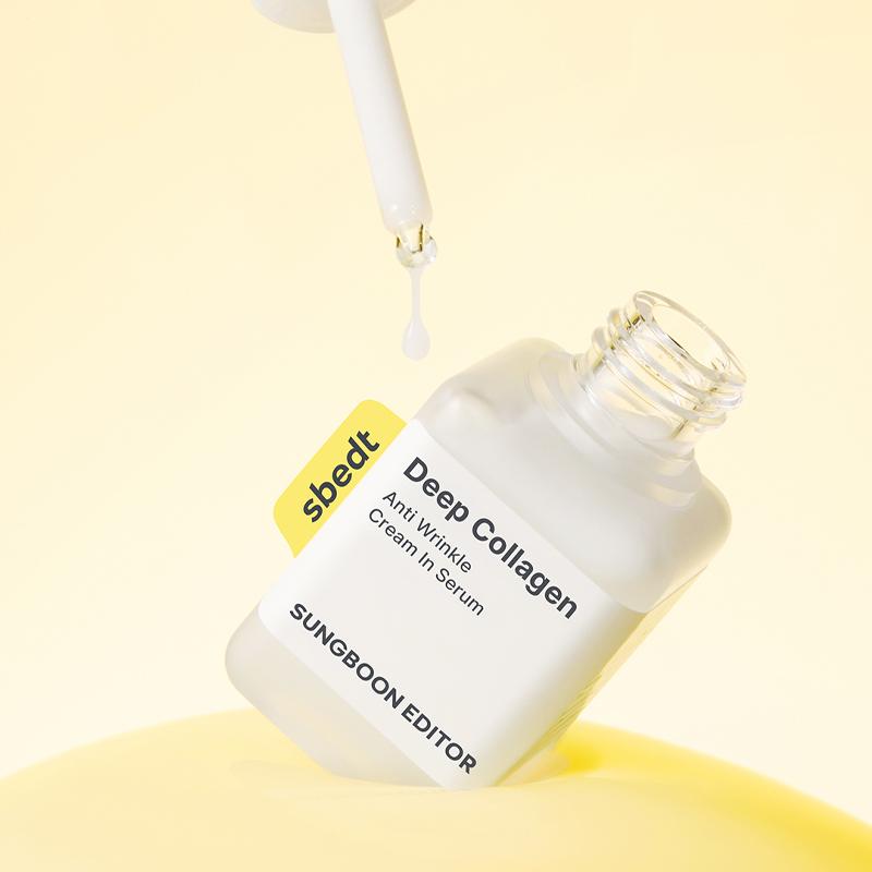 [SUNGBOON EDITOR] Deep Collagen Anti Wrinkle Cream In Serum 40ml