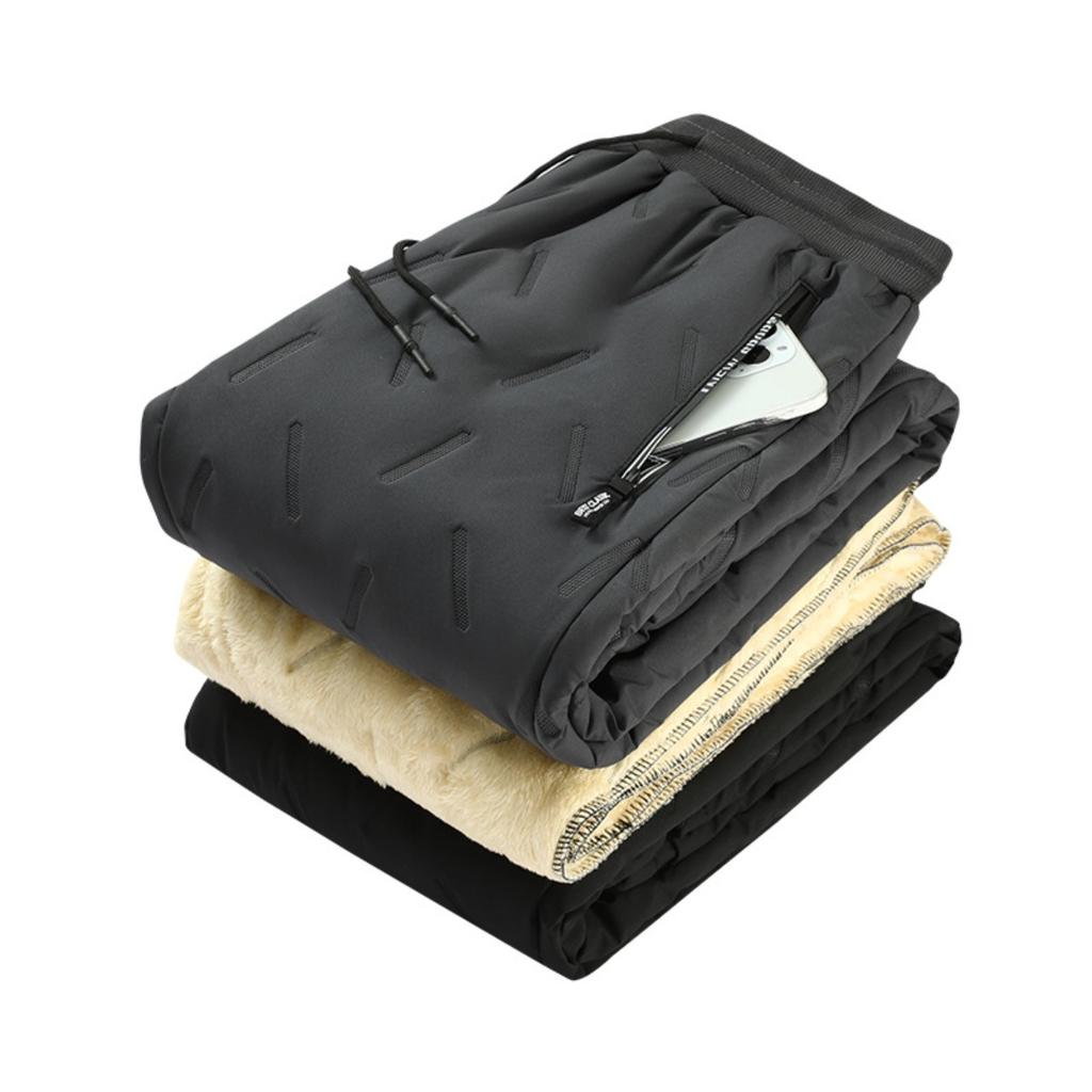 Men's, Cotton Pants, Thick, Windproof Pants, Warm Pants, Plush Pants, Casual Pants, Loose Pants, Leggings