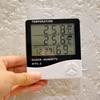 Hanging Desktop Table Clocks LCD Display Dual Temp Digital Humidity Monitor  Indoor Outdoor