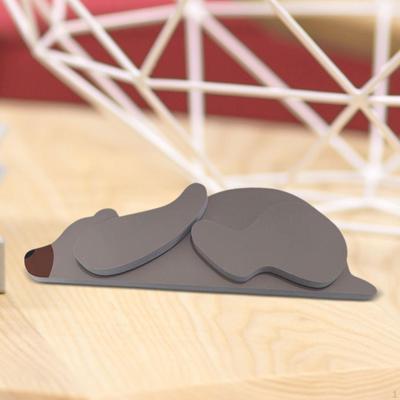 Decorazione Angolo Porta Orso Ornamento Cartone Animato Appendiabiti Sitter Multifunzionale per