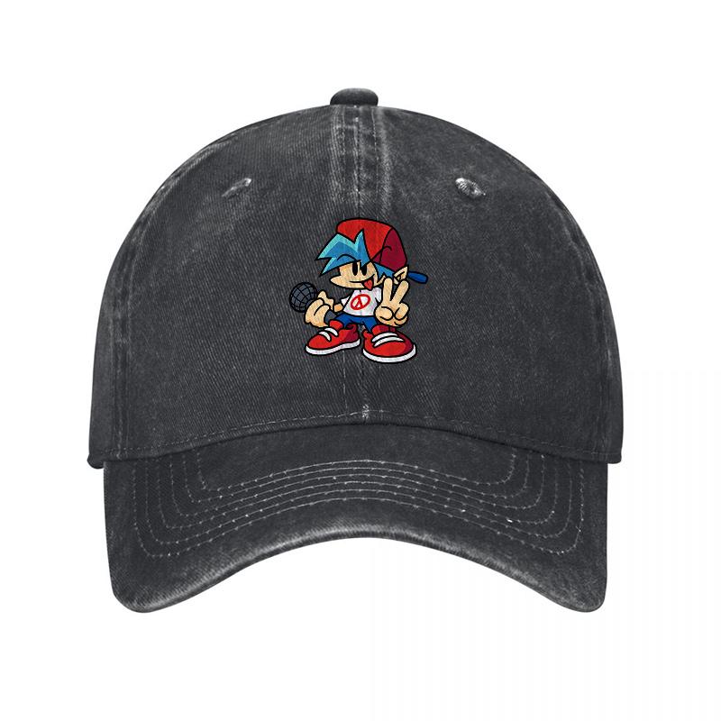 Sonic The Hedgehog Embroidered Washed Canvas Baseball Cap Classic Vintage Style Adjustable Fit Unisex Hat