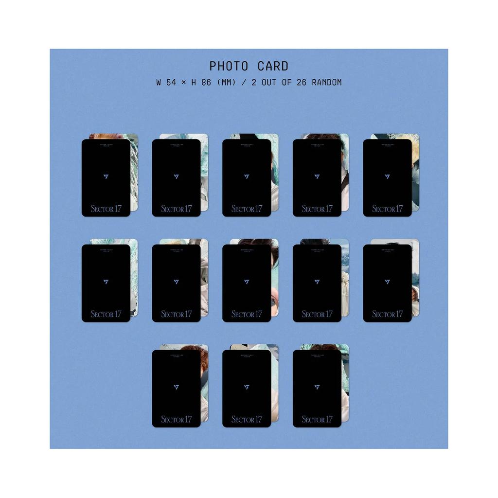 SEVENTEEN 4th Album Repackage : SECTOR 17 [Weverse Albums ver.] [Random Shipping]