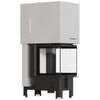 Steel Fireplace KRATKI REGNOR 500/500 7 kW Ø 200 3-sided