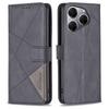For TECNO Spark 20 Pro Phone Cases Wallet Stand Geometry Imprint Leather Cover
