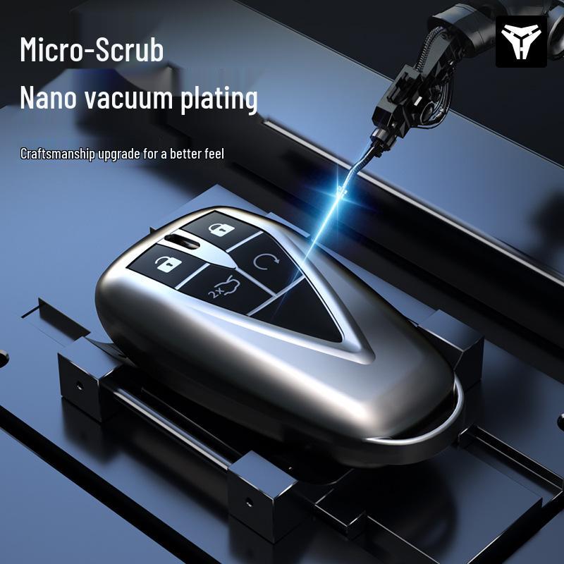 High-End Key Case for Changan: CS35 Plus, CS55, Yidong, CS75, Oshan X5