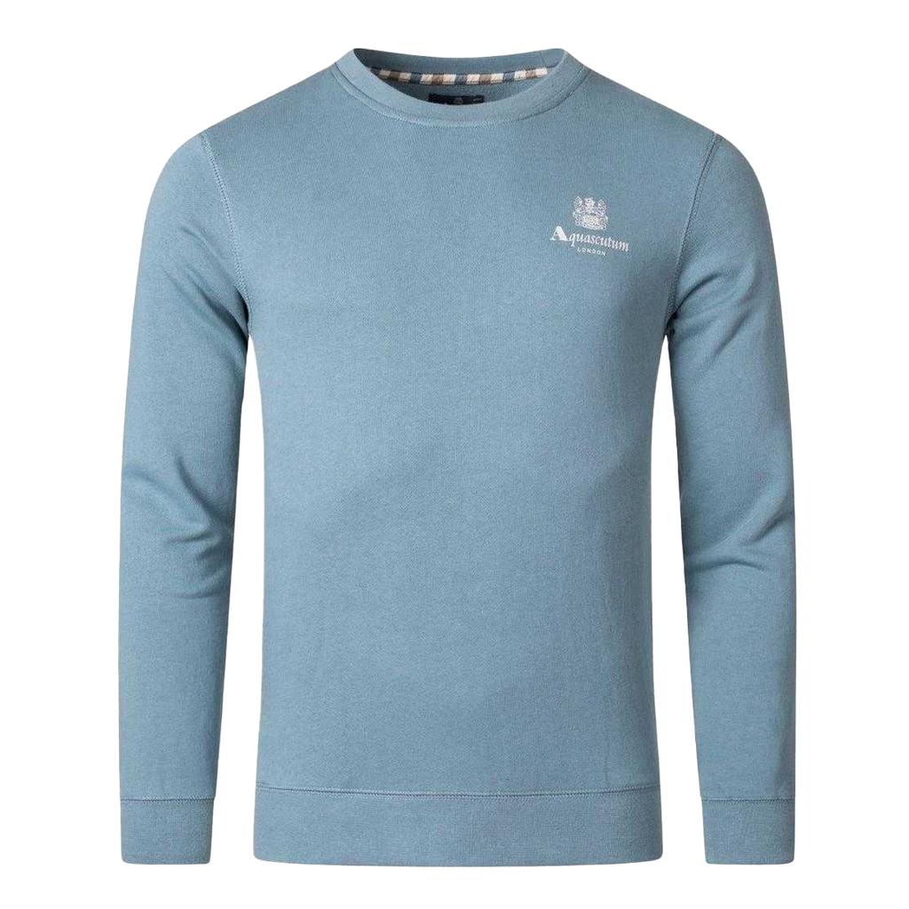 Aquascutum Mens Small Logo Active Sweatshirt