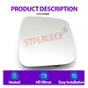 For Fiat Fiorino Qubo 2008-2021 Nemo Bipper Left or Right Mirror Heated Door Side Glass Wing Mirror Lens Rear View Replacement